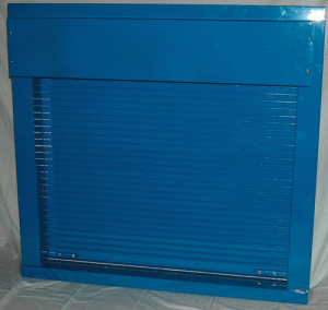 rolling shutter counter and serving windows
