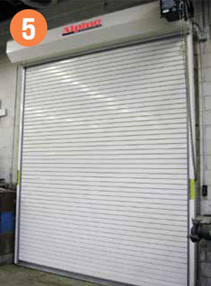 Powder Coated Rolling Door